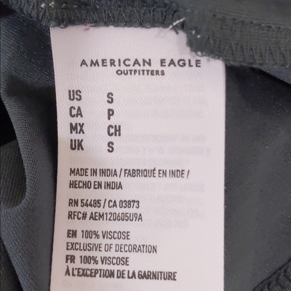 🎅🏻 3/$50 👯♀️Host Pick⚡️American Eagle Long Sleeve Lace Romper - Picture 4 of 10